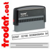 TRODAT Printy 4916 amb placa de text de 70 xc10 mm.