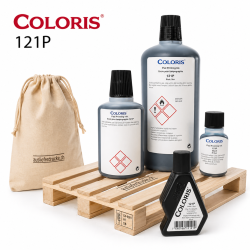 Tinta COLORIS 121 per a palets, cartonatges, sacs de jute i paper, ...