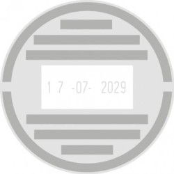 Datador Trodat Printy 46140 amb placa de 40 mm. de diàmetre