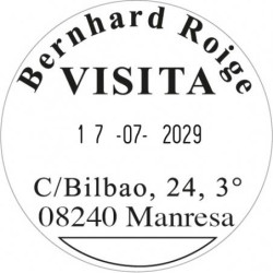 Datador Trodat Printy 46140 amb placa de 40 mm. de diàmetre