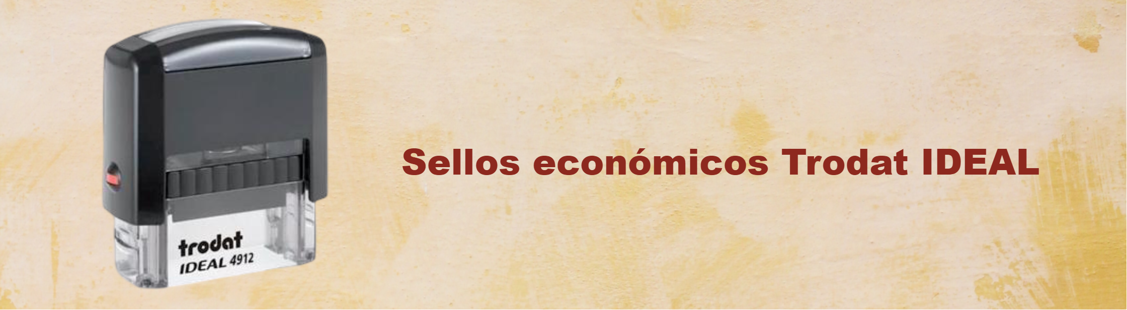 Sellos PERSONALIZADOS económicos Trodat IDEAL