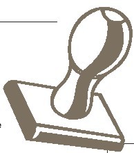 Tipos de sellos de goma personalizados